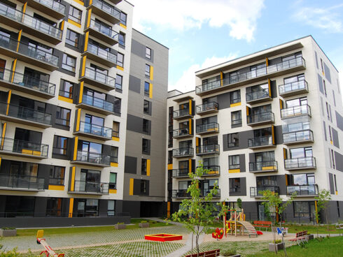 Daugiabučių Kvartalas Eika Namai Pilaitėje