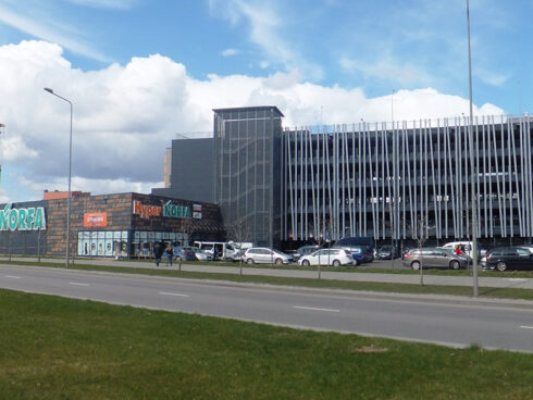 5-ių aukštų antžeminis parkingas Pilaitėje
