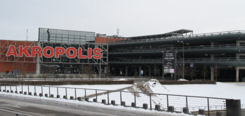 4-ių Aukštų Automobilių Aikštelė Kauno "Akropolis"
